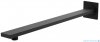Kohlman Experience Black zestaw prysznicowy z deszczownicą kwadratową 25x25 cm czarny mat QW210EBQ25